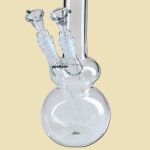 Glazen Bong Two Bowls