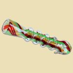 Glazen Chillum Rasta Kouchie