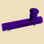 Glazen Steamroller Pijp Purps