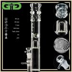 Grace Glass Disc Perc Multilevel