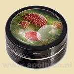 Grinder Black Leaf Mushroom (2-delig)