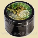 Grinder Black Leaf Weed (4-delig)