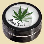 Grinder Black Leaf Wietblad (2-delig)