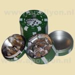 Grinder Poker Klein Groen