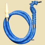 Hookah Hose Dragon Blue 1,8m