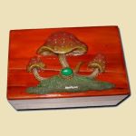 Houten Stash Box Magische Paddo