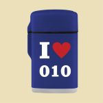 Jet Flame Blauw I Love 010
