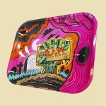 Large Raw Zombie Metal Rolling Tray