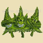 Magneet Cannabuds Zwijgen
