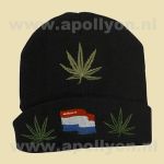 Muts Wol Vlag Wiet