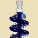 Pre-Cooler Spiral Black Leaf Blue