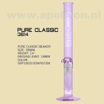 Pure Glass Roze Bong Frosted