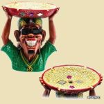 Rastaman Asbak Mozaiek Schaal