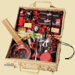 Rookset Mand Red Skull