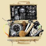Rookset Mand White Skull