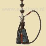 Shisha Vierkant 1 Slang Zwart 65cm