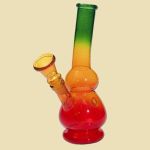 Small Glass Bong Rasta