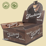 Smoking Brown Ongebleekte Vloei Kingsize Slim Box