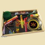 Tray Set Rasta Weed Leaf