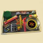 Tray Set Rasta Weed Leaf de Luxe