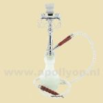 Waterpijp Shisha 1 Slang Wit 49cm