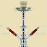 Waterpijp Shisha 2 Slangen Wit 42cm