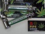 Weedpijpje + screen Rotterdam