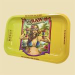 Medium Raw Brasil Bikini Metal Rolling Tray