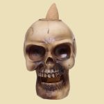 Wierookhouder Kegel Doodskop Gold