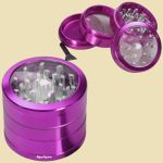 Window Grinder 4part 50mm Violet