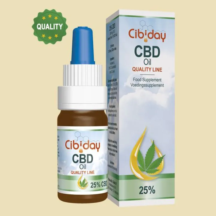 CBD Oil Extra Strong Cibiday - 25% Exclusive cannabidiol oil