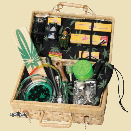 Smoke Basket Marijuana Leaf