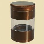 Alu Grinder 4-part with Magnetic Lid Coffee Long