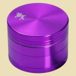 Grinder Black Leaf 50mm Aluminium Dark Violet in Box (4-delig)