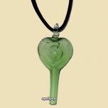 Ketting Pijp Groen Hart