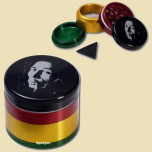 Rasta Grinder Crusher Bob Marley 4 part 50mm