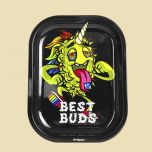 Best Buds LSD Small Metal Rolling Tray