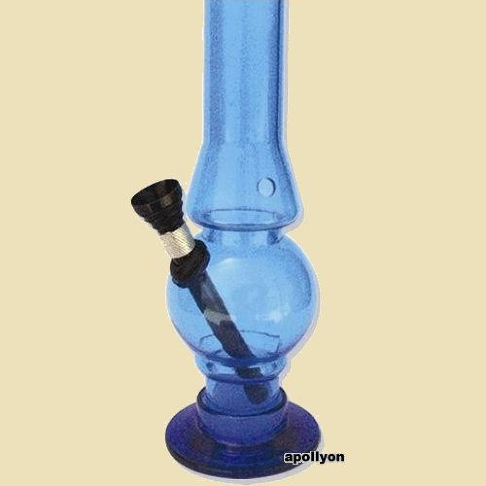 Acryl Bong Sphere Blauw 22 cm