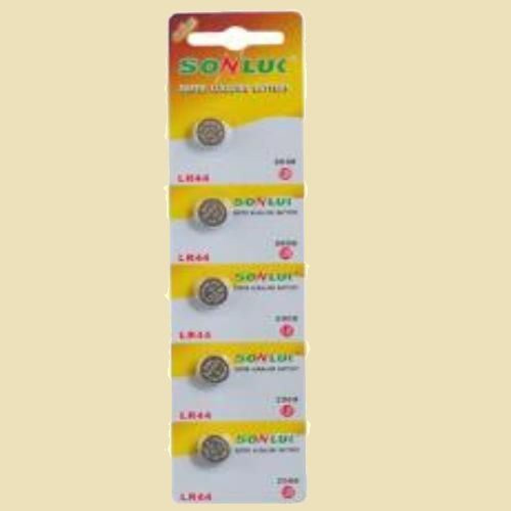 Baterijen LR44 (5 Stuks)