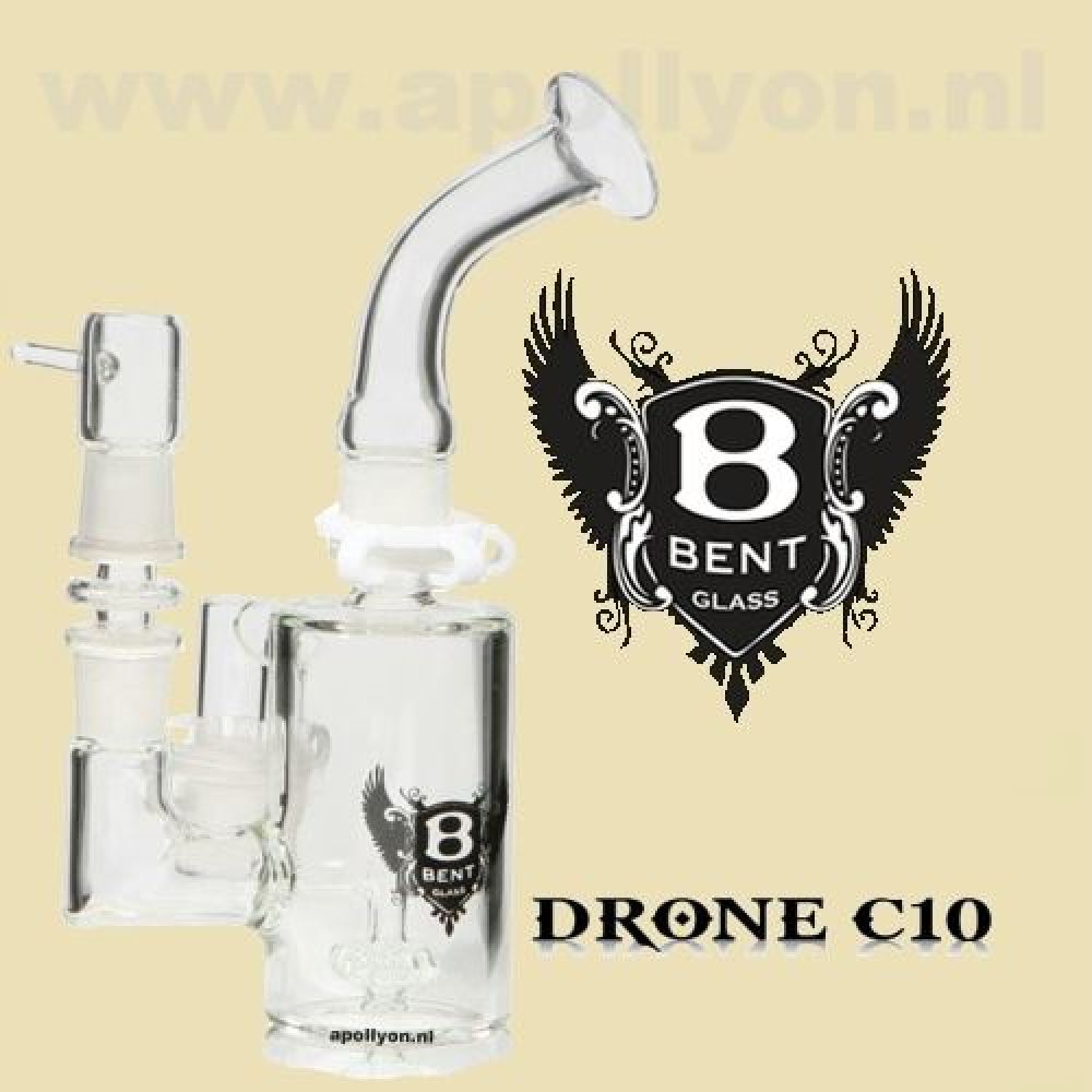 Bent Drone Bubbler Ashcatcher