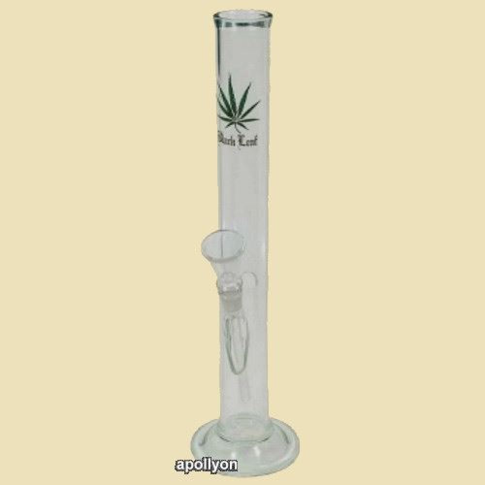 Black Leaf Bong Conical Tubing