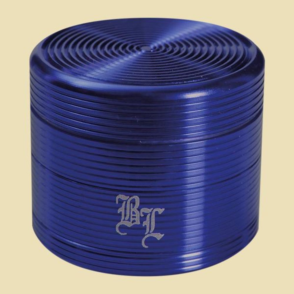 Black Leaf Grinder Ribbed Purple