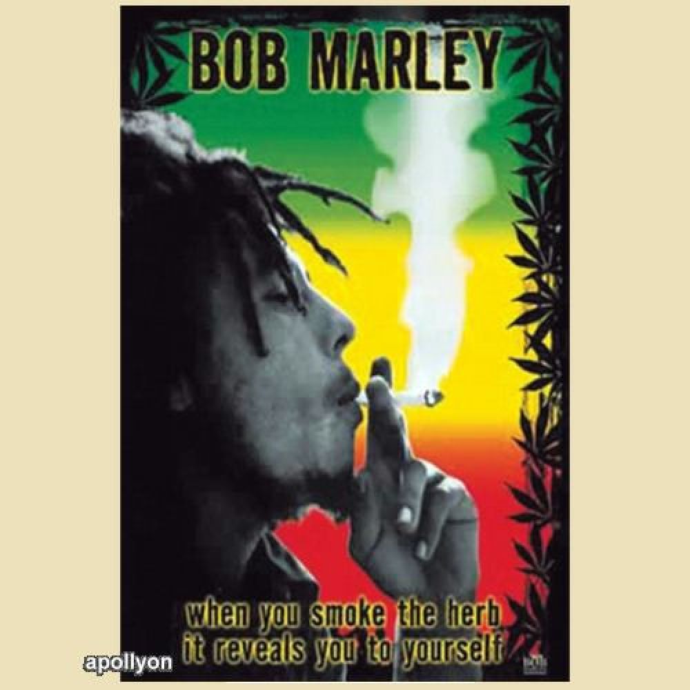 Bob Marley Wiet Poster
