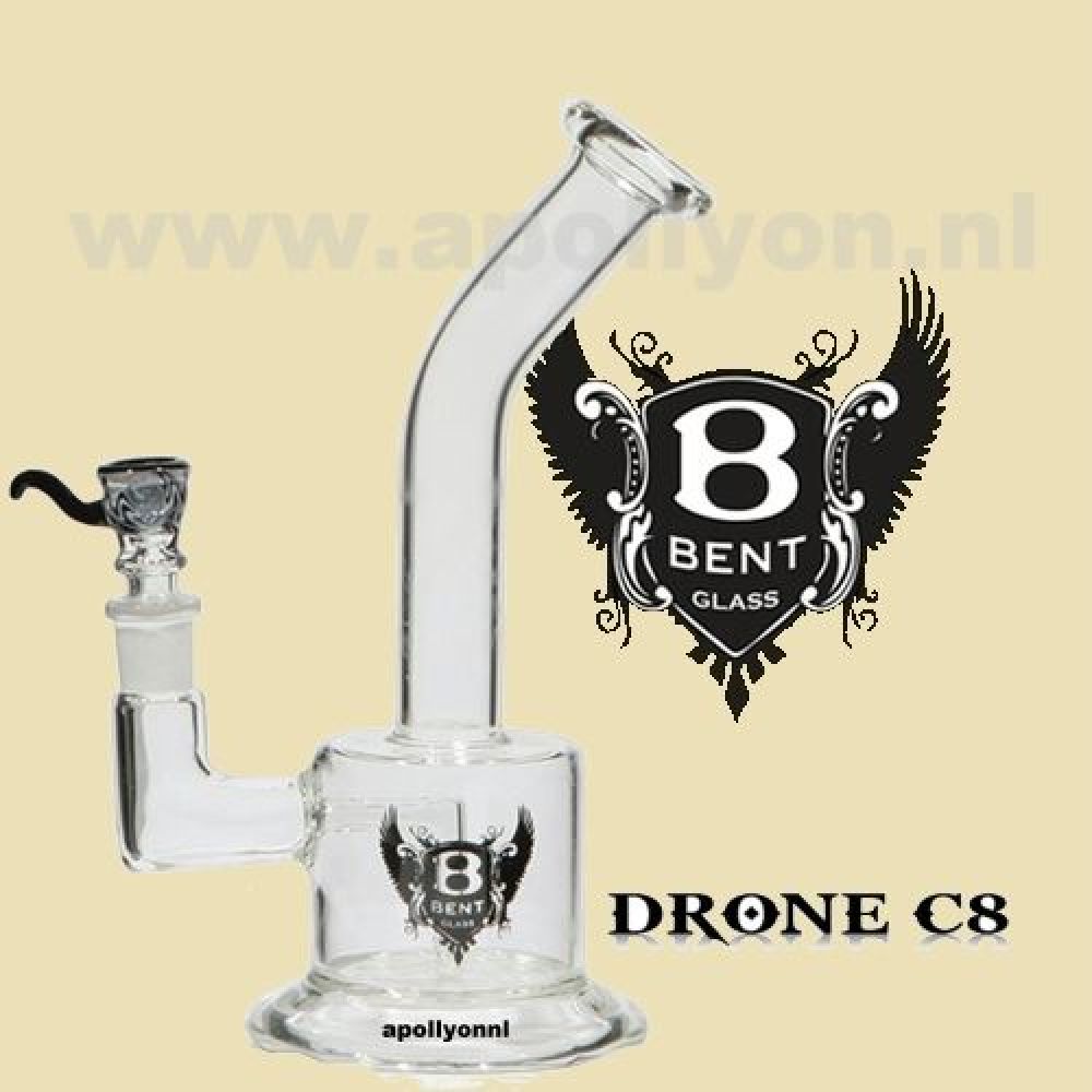 Bong Bent Drone Inline