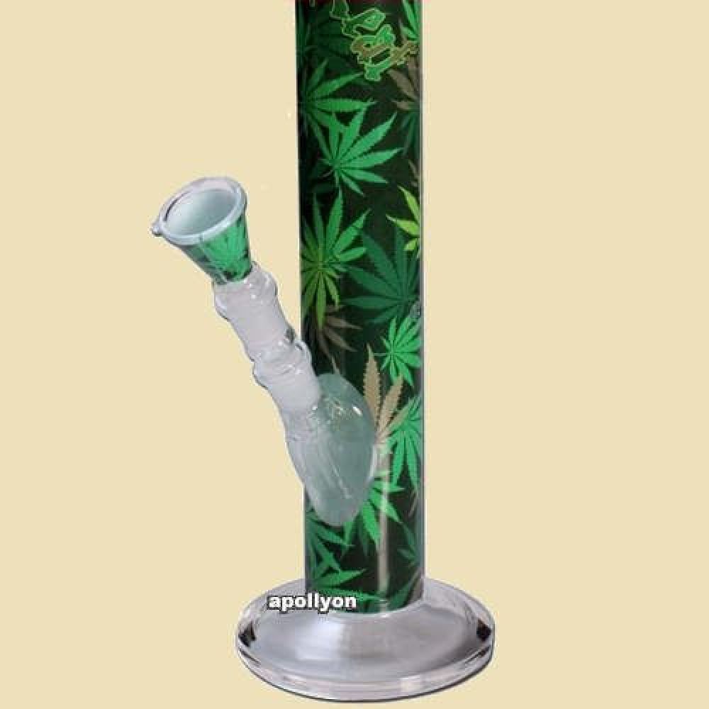 Bong met Wietbladeren