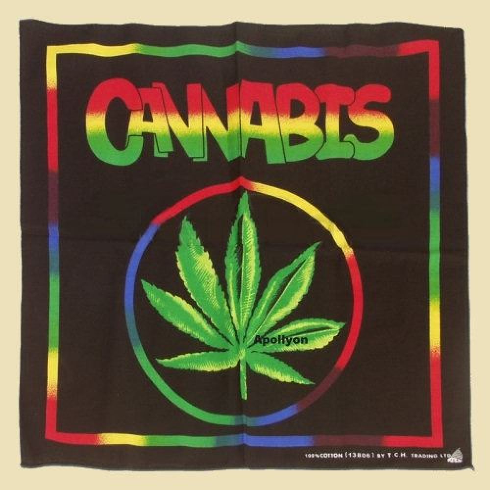 Cannabis Bandana Wietblad