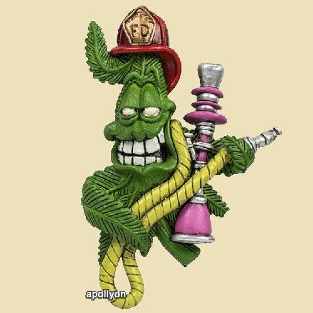 Cannabuds Magneet Fireman