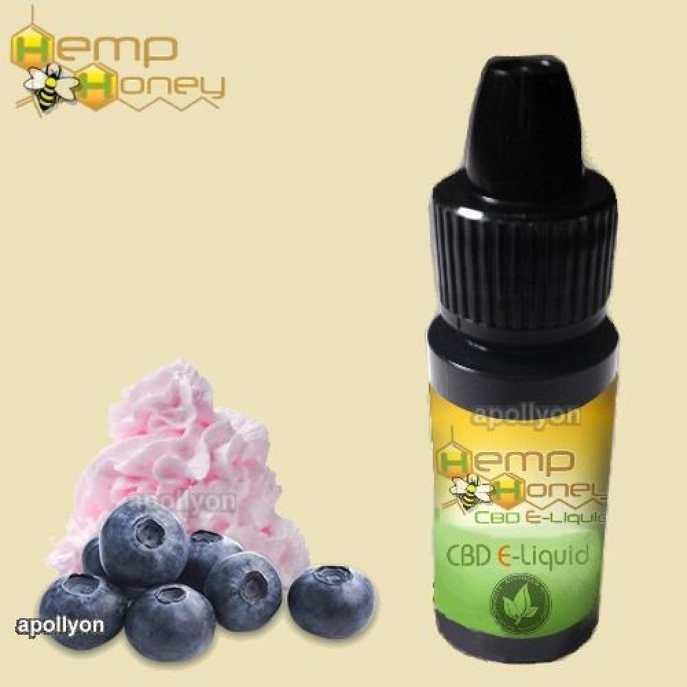 CBD E-Liquid Blauwe Bessen Creme