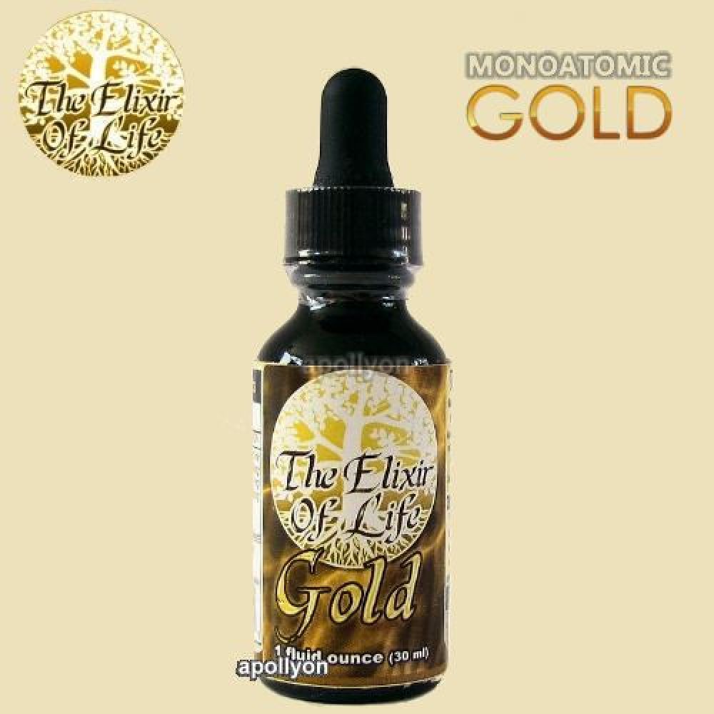CBD Elixer Monoatomisch Goud