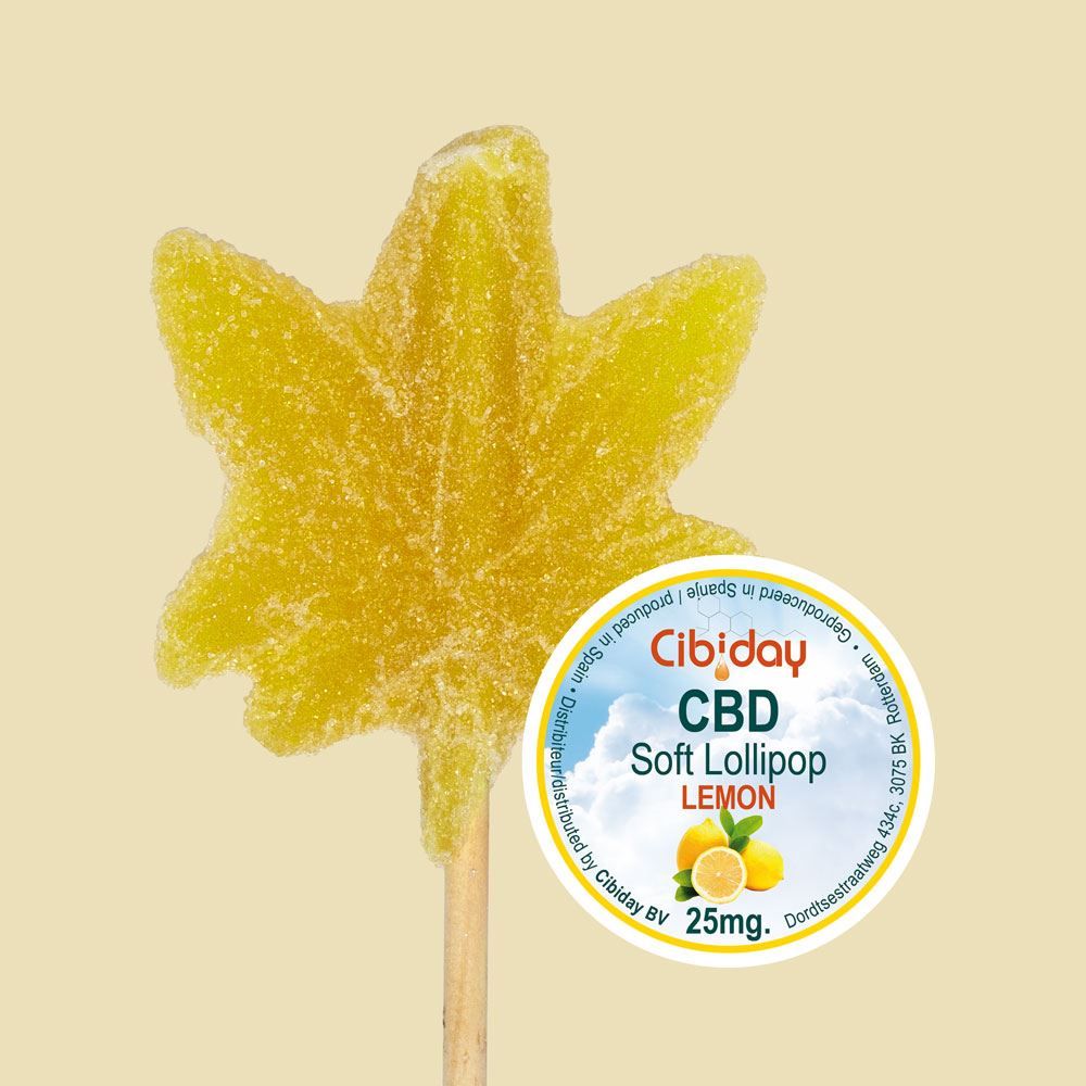 CBD Lollipop Groot Yellow